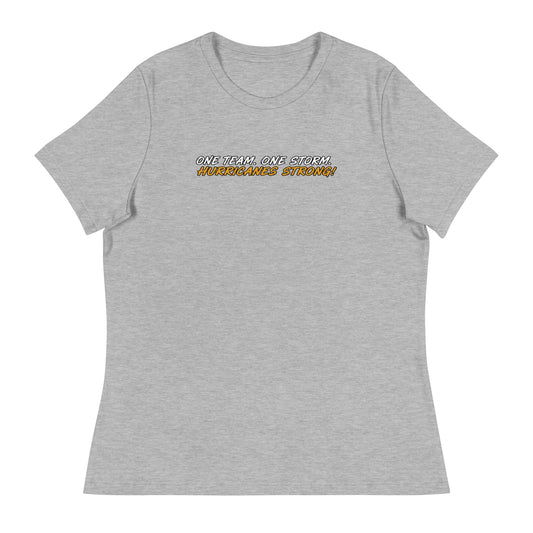 Performance | Women's Relaxed T Shirt | Hurricanes | Script Logo