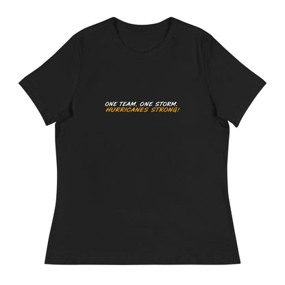 Performance | Women's Relaxed T Shirt | Hurricanes | Script Logo