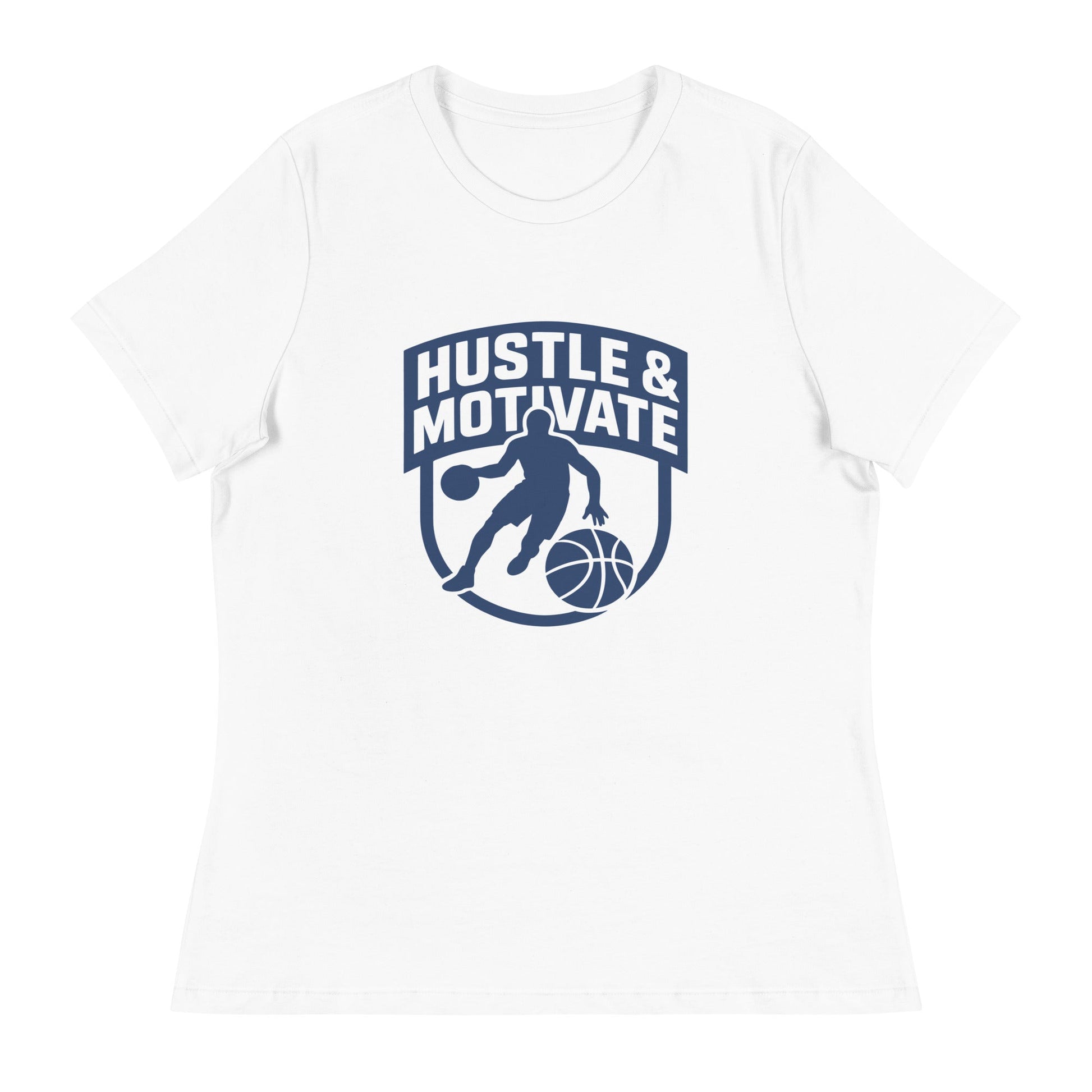 Performance | Women's Relaxed T Shirt | Hustle and Motivate Basketball