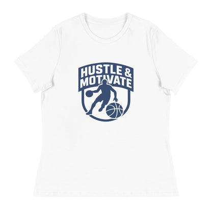 Performance | Women's Relaxed T Shirt | Hustle and Motivate Basketball