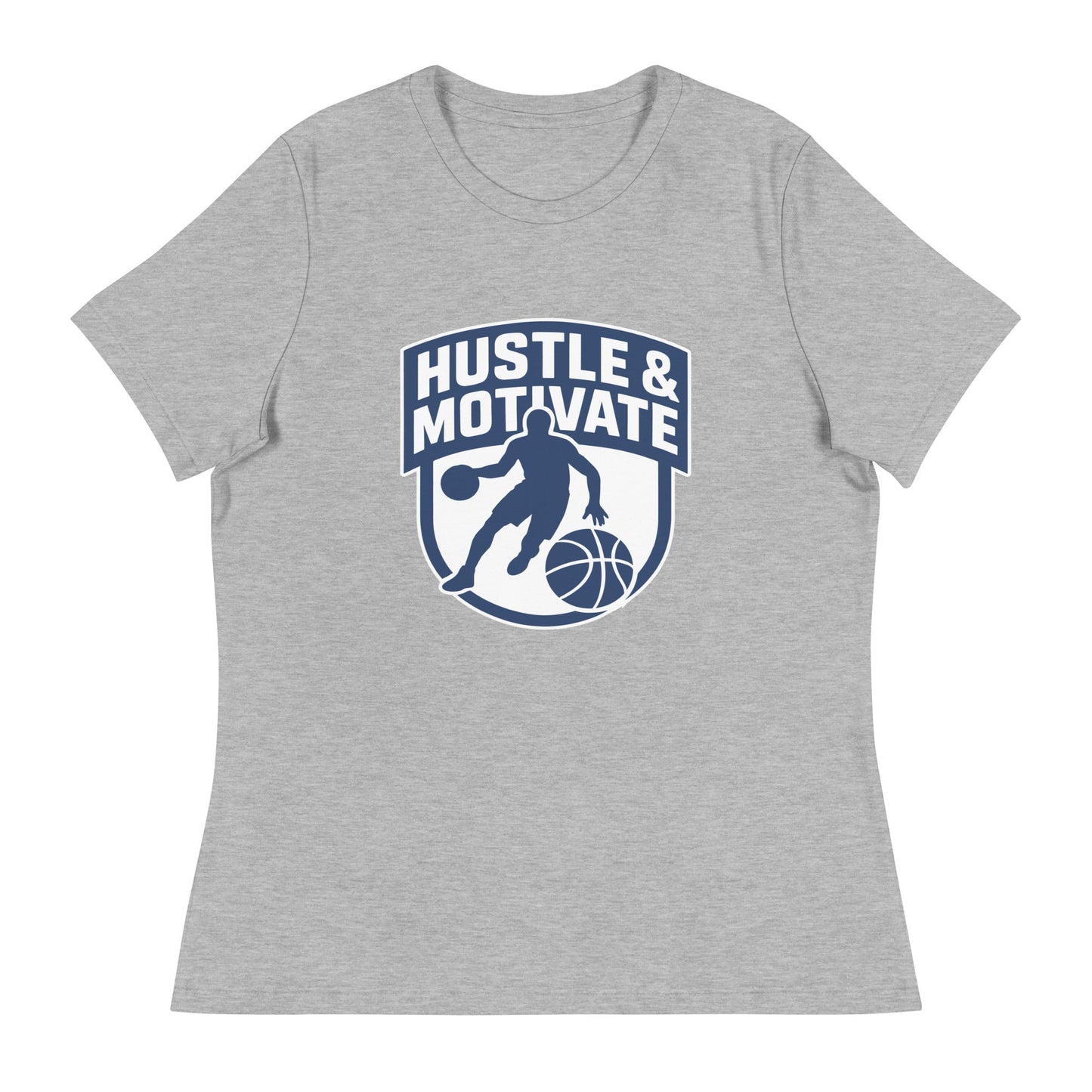 Performance | Women's Relaxed T Shirt | Hustle and Motivate Basketball