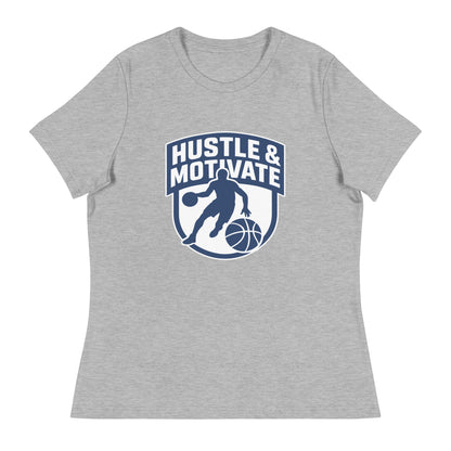 Performance | Women's Relaxed T Shirt | Hustle and Motivate Basketball