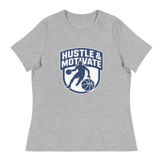 Performance | Women's Relaxed T Shirt | Hustle and Motivate Basketball