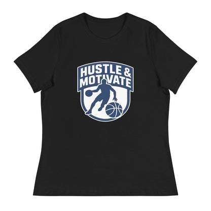 Performance | Women's Relaxed T Shirt | Hustle and Motivate Basketball