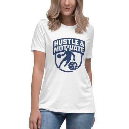 Performance | Women's Relaxed T Shirt | Hustle and Motivate Basketball