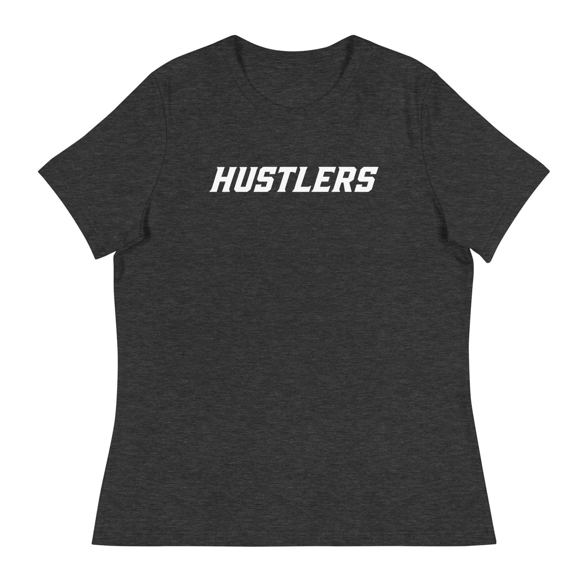 Performance | Women's Relaxed T Shirt | Hustlers Softball | Modern Script Logo
