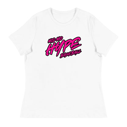 Performance | Women's Relaxed T Shirt | Hype Baseball Club | Crest Logo