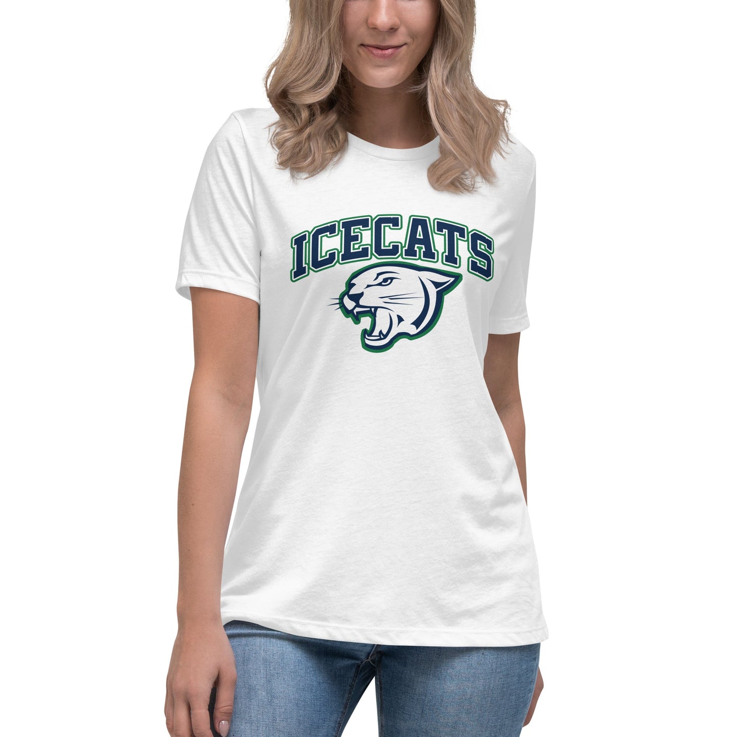 Performance | Women's Relaxed T Shirt | Ice Cats