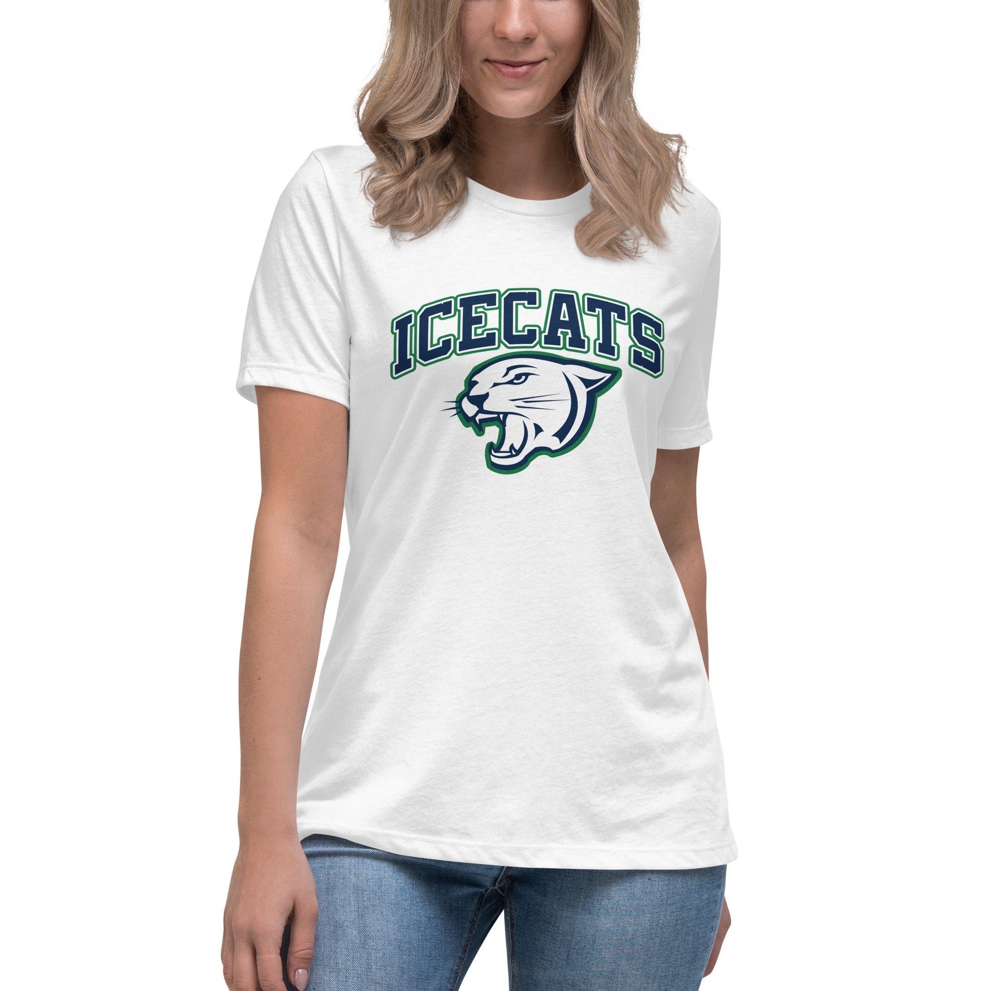 Performance | Women's Relaxed T Shirt | Ice Cats