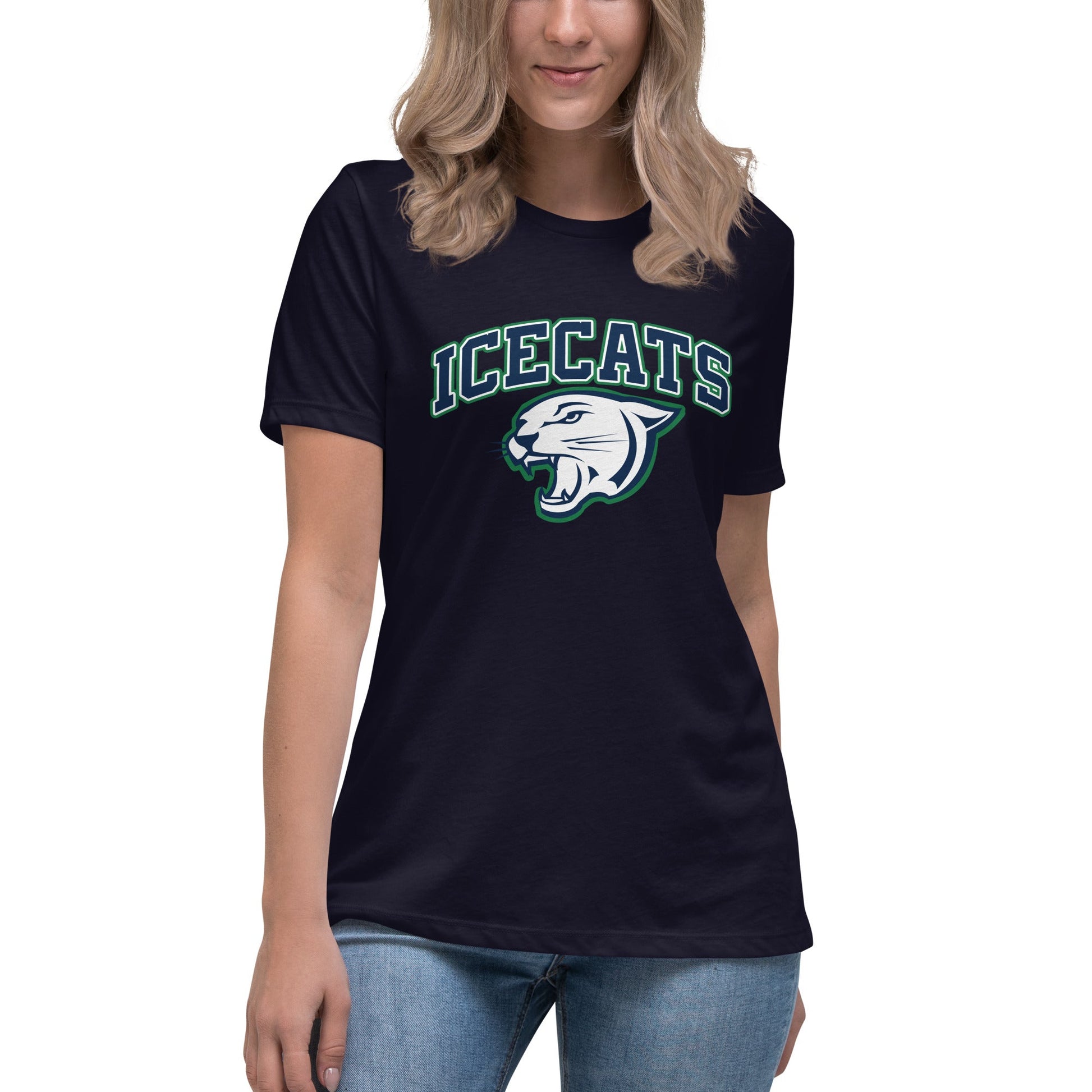 Performance | Women's Relaxed T Shirt | Ice Cats