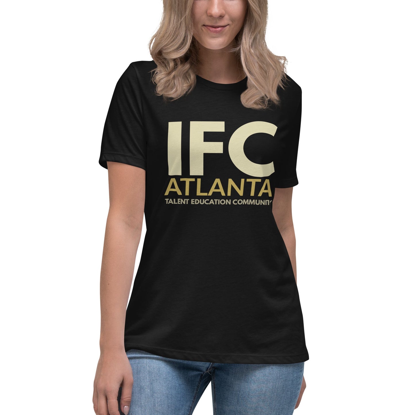 Performance | Women's Relaxed T Shirt | IFC Atlanta | IFC Logo