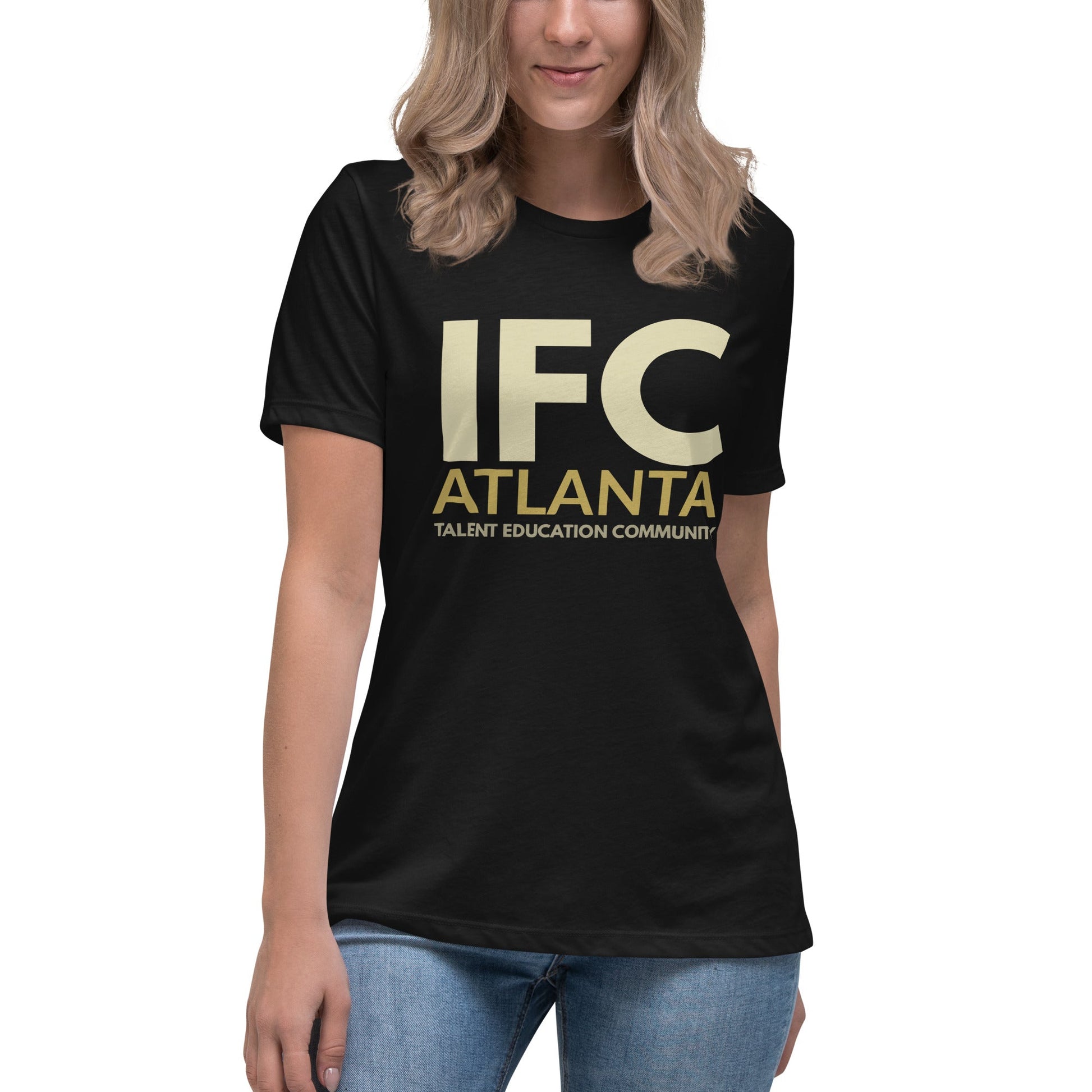 Performance | Women's Relaxed T Shirt | IFC Atlanta | IFC Logo