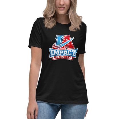 Performance | Women's Relaxed T Shirt | Impact Academy | Icon Logo