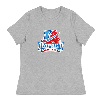 Performance | Women's Relaxed T Shirt | Impact Academy | Icon Logo