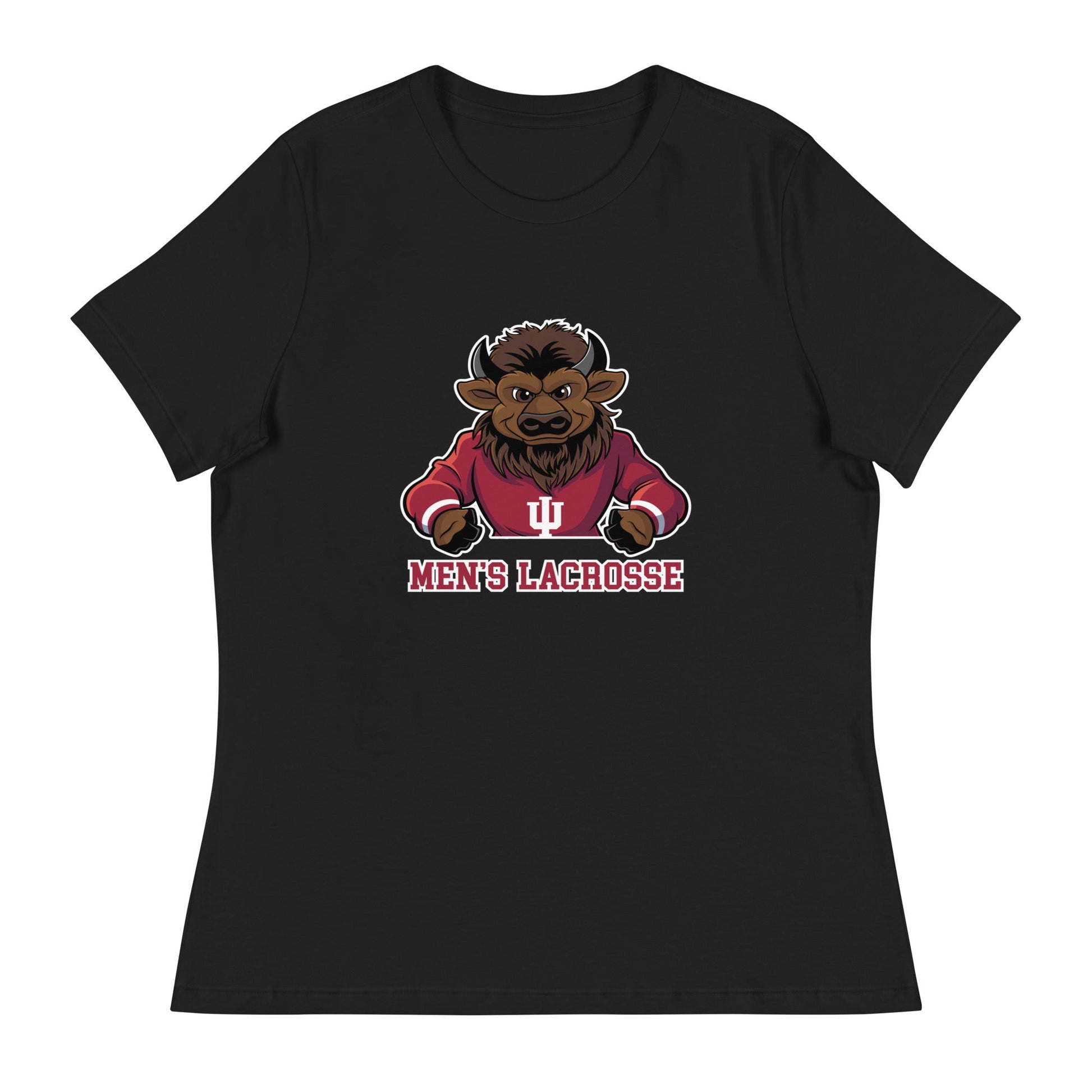 Performance | Women's Relaxed T Shirt | Indiana University Lacrosse | Mascot Logo