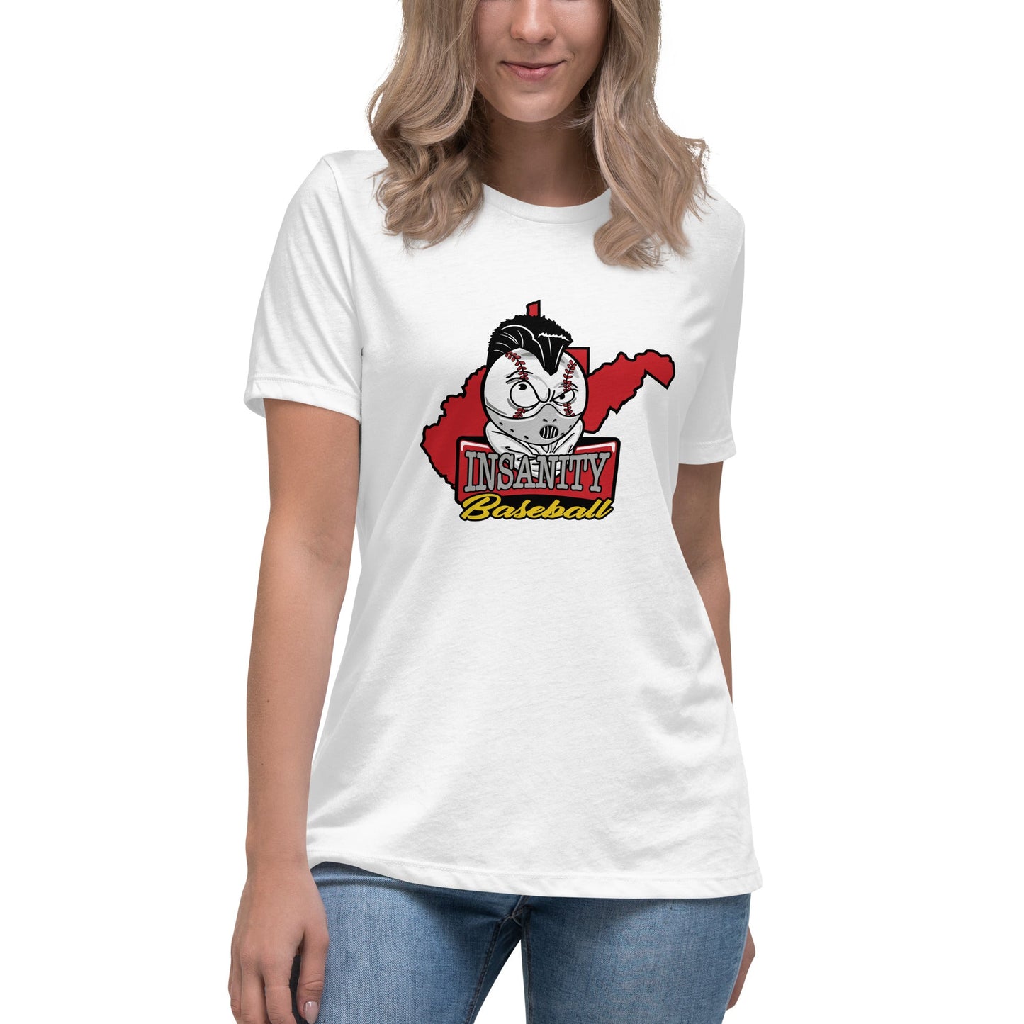 Performance | Women's Relaxed T Shirt | Insanity Baseball