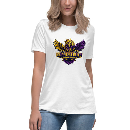 Performance | Women's Relaxed T Shirt | Iron eagle | SEF Logo