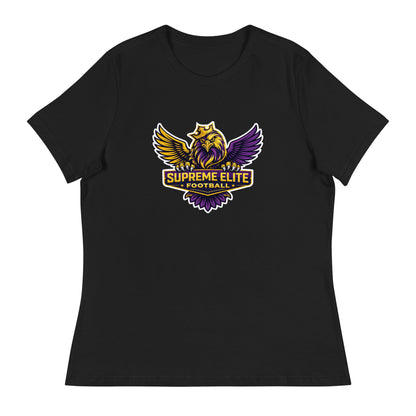 Performance | Women's Relaxed T Shirt | Iron eagle | SEF Logo