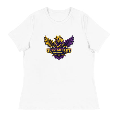 Performance | Women's Relaxed T Shirt | Iron eagle | SEF Logo