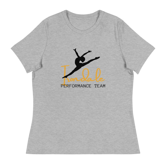 Performance | Women's Relaxed T Shirt | Irondale Dance Team
