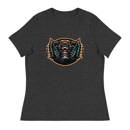 Performance | Women's Relaxed T Shirt | JBLM Bigfoot Hockey Team | Mascot Logo