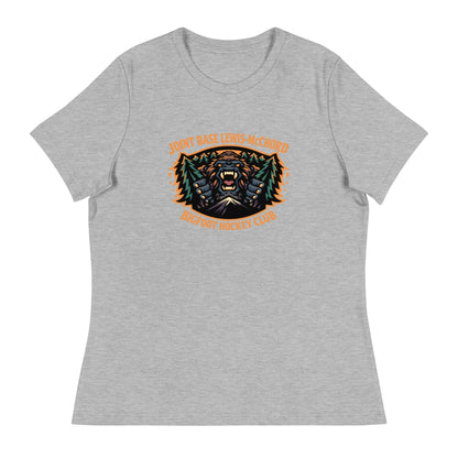Performance | Women's Relaxed T Shirt | JBLM Bigfoot Hockey Team | Mascot Logo