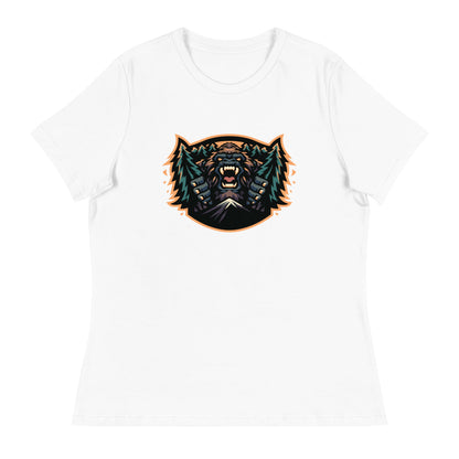 Performance | Women's Relaxed T Shirt | JBLM Bigfoot Hockey Team | Mascot Logo
