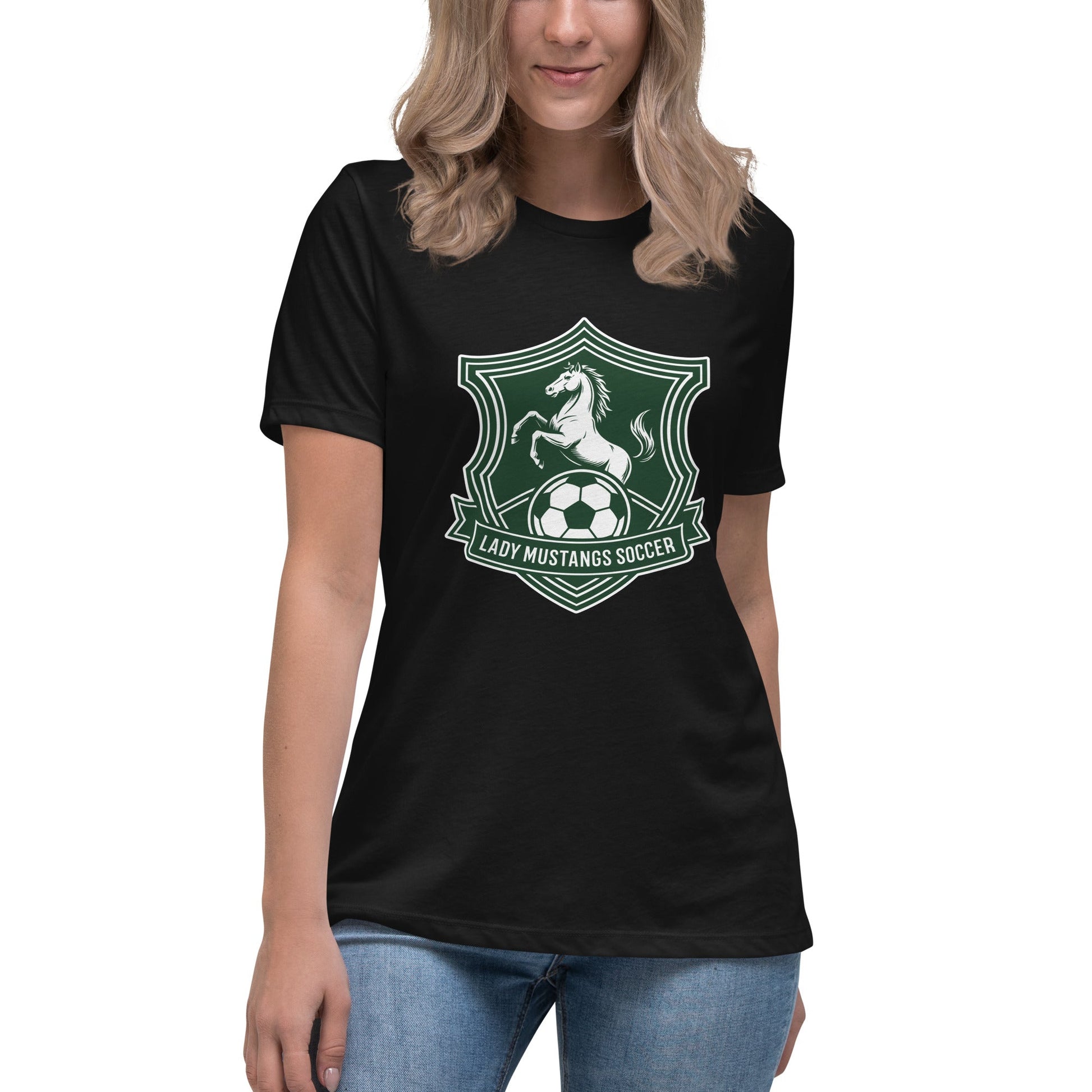 Performance | Women's Relaxed T Shirt | JFK Memorial Lady Mustang Soccer