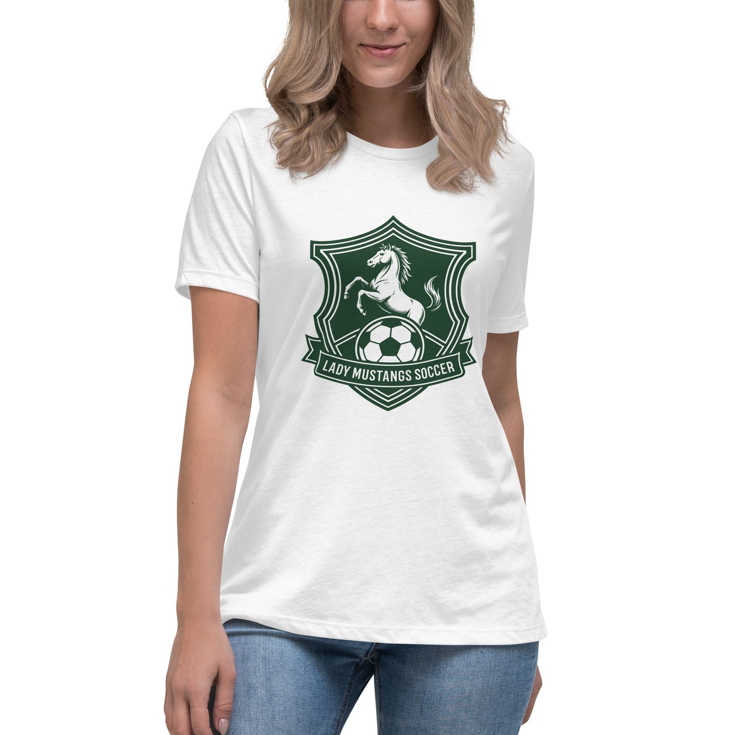 Performance | Women's Relaxed T Shirt | JFK Memorial Lady Mustang Soccer