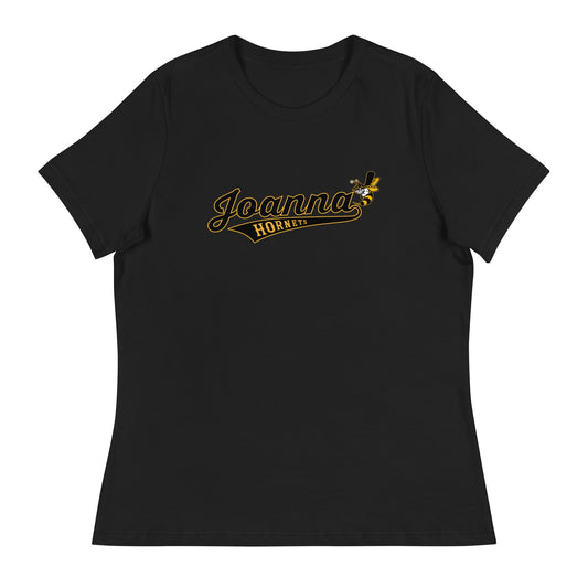 Performance | Women's Relaxed T Shirt | Joanna Hornets | Script Logo