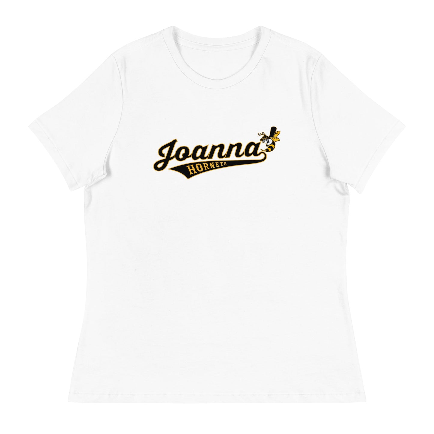 Performance | Women's Relaxed T Shirt | Joanna Hornets | Script Logo