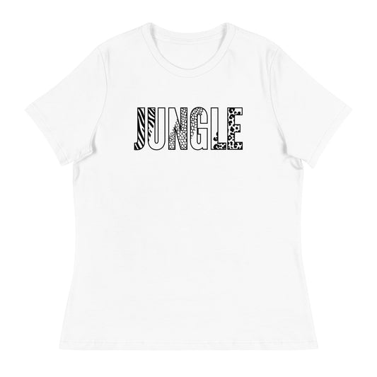 Performance | Women's Relaxed T Shirt | Jungle Studios | Crest Logo