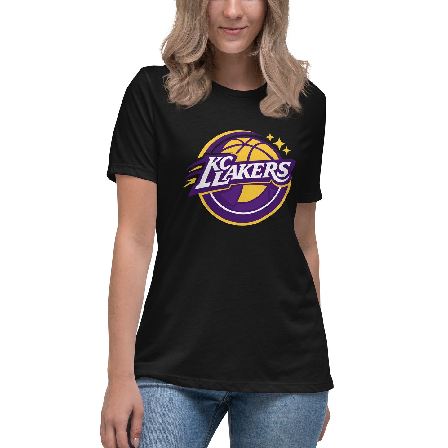 Performance | Women's Relaxed T Shirt | KC LAKERS - TGTI | Crest Logo