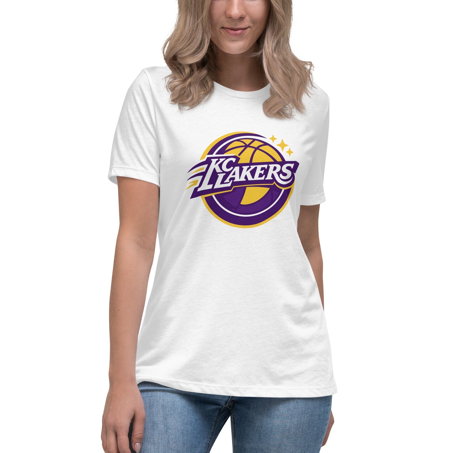Performance | Women's Relaxed T Shirt | KC LAKERS - TGTI | Crest Logo