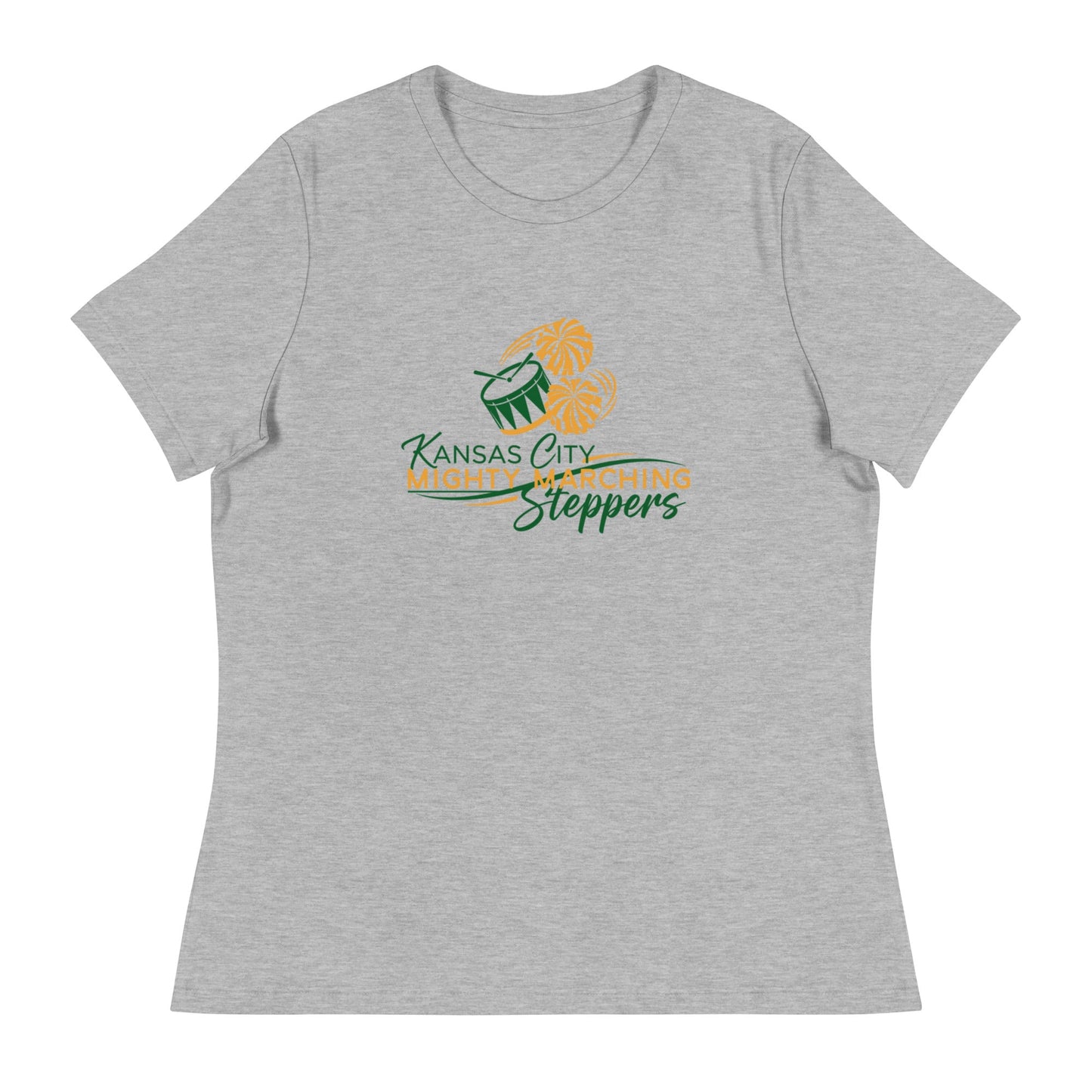 Performance | Women's Relaxed T Shirt | KC Mighty Marching Steppers | Script Logo