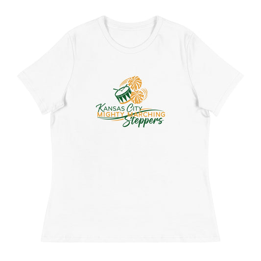 Performance | Women's Relaxed T Shirt | KC Mighty Marching Steppers | Script Logo