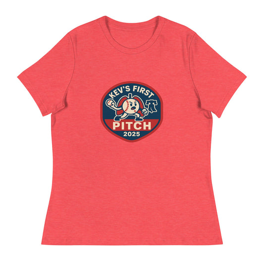 Performance | Women's Relaxed T Shirt | Kev's First Pitch