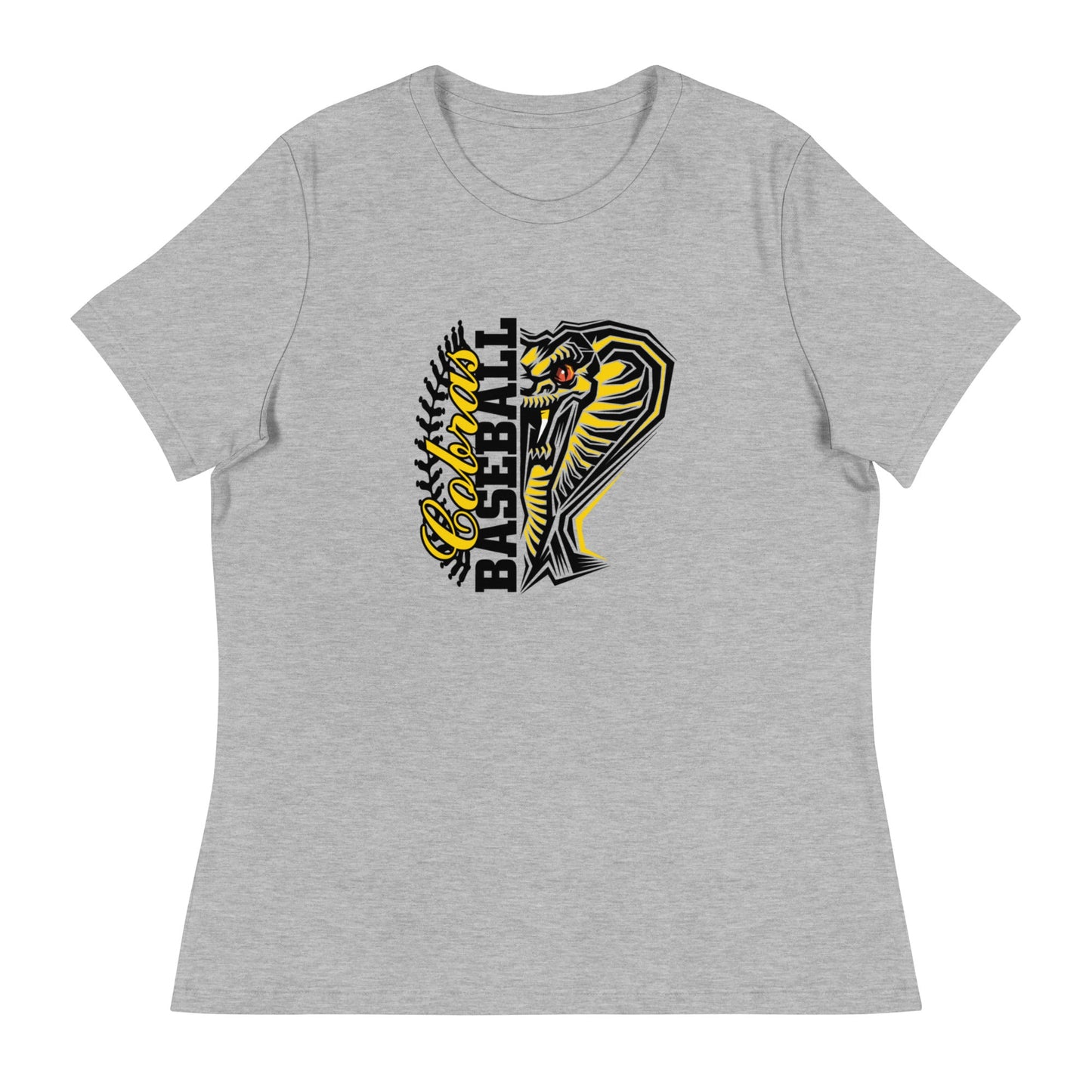 Performance | Women's Relaxed T Shirt | Keystone Cobras | Fang Crest Logo