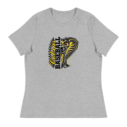 Performance | Women's Relaxed T Shirt | Keystone Cobras | Fang Crest Logo