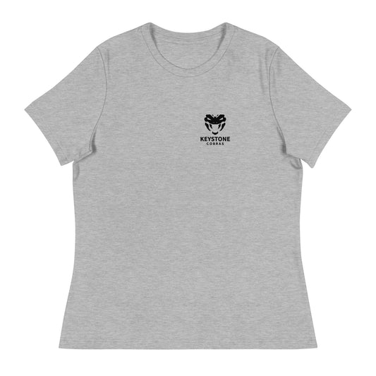 Performance | Women's Relaxed T Shirt | Keystone Cobras | Serpent Icon Logo
