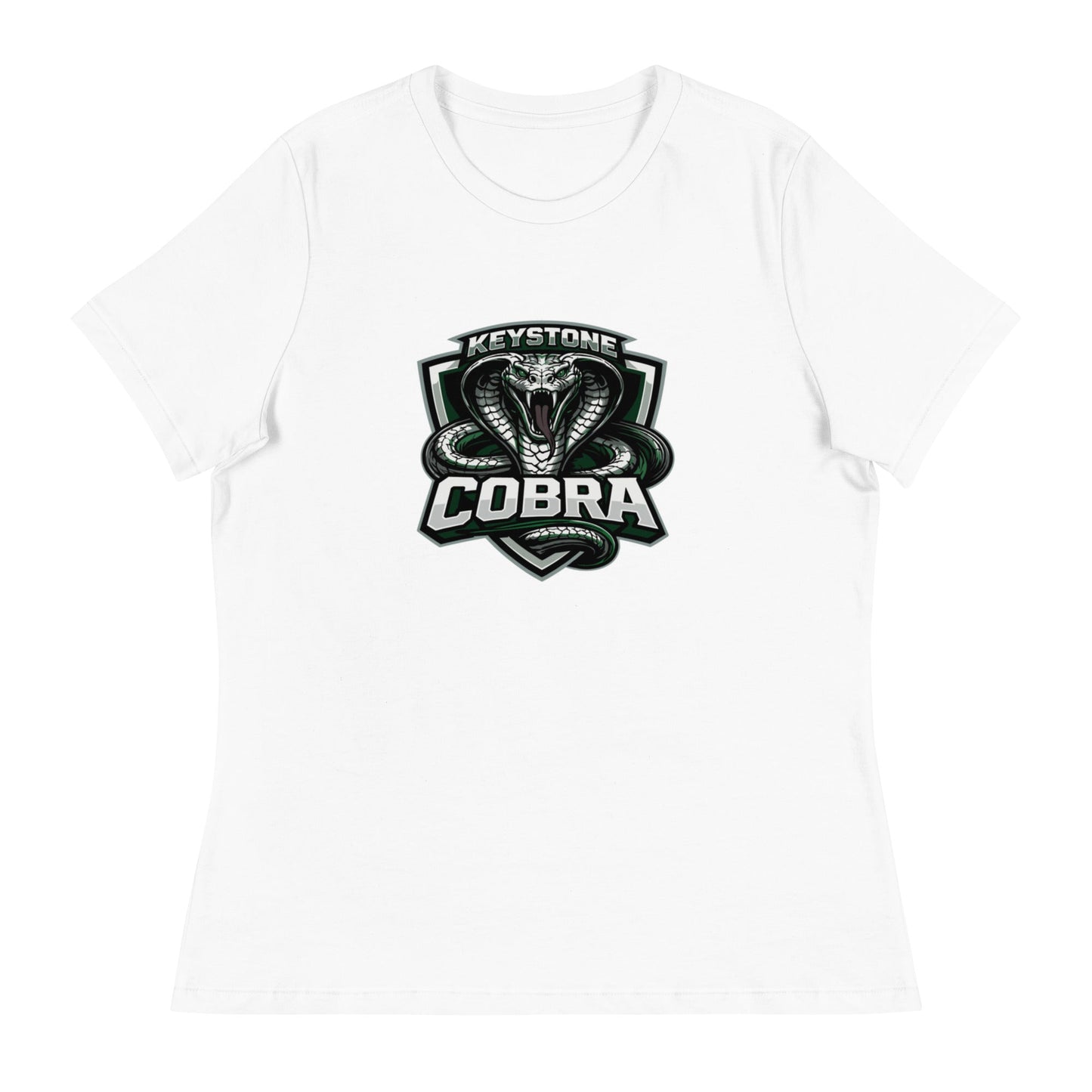 Performance | Women's Relaxed T Shirt | Keystone Cobras | Venom Guard Logo
