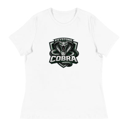 Performance | Women's Relaxed T Shirt | Keystone Cobras | Venom Guard Logo