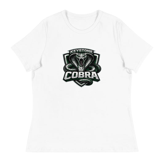 Performance | Women's Relaxed T Shirt | Keystone Cobras | Venom Guard Logo