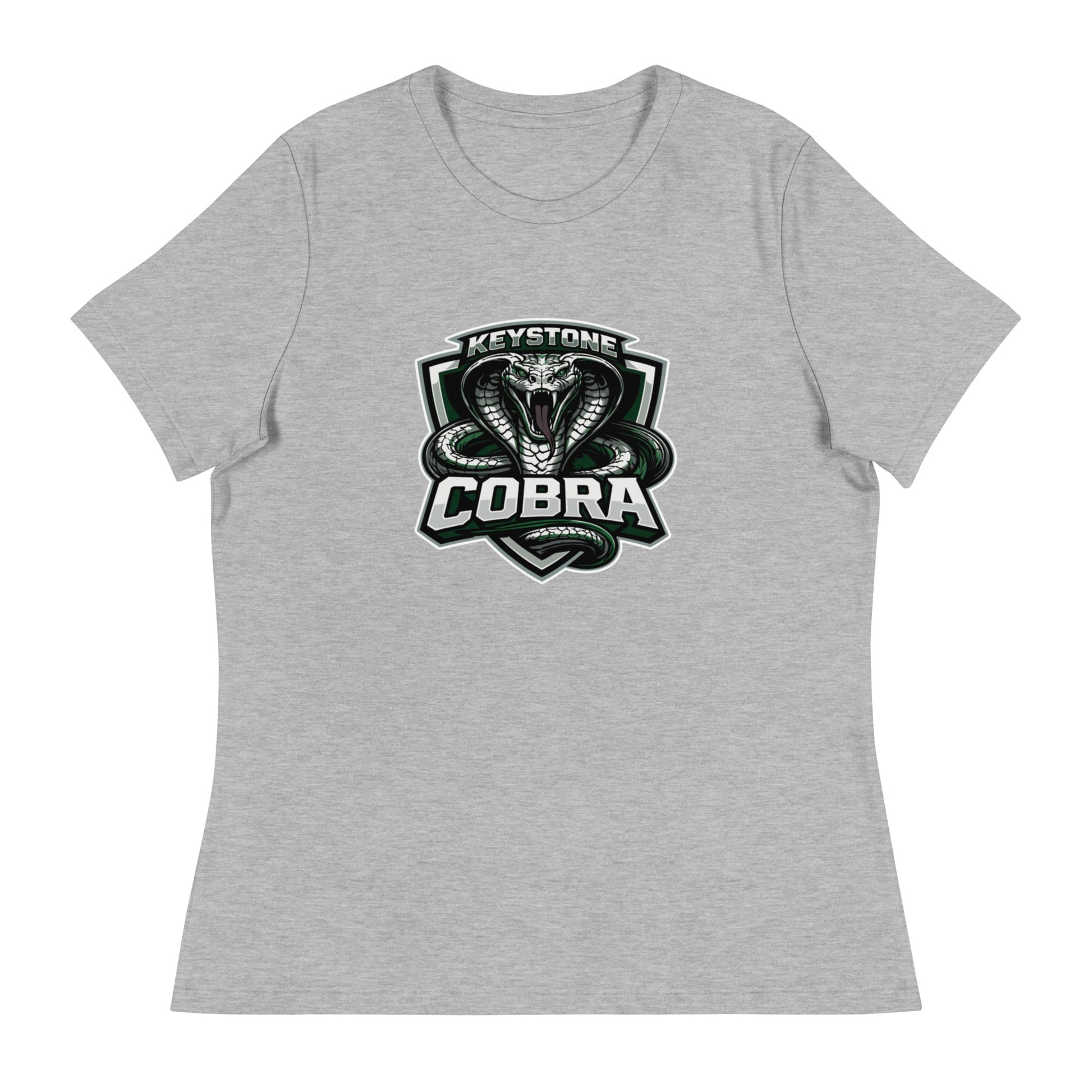 Performance | Women's Relaxed T Shirt | Keystone Cobras | Venom Guard Logo
