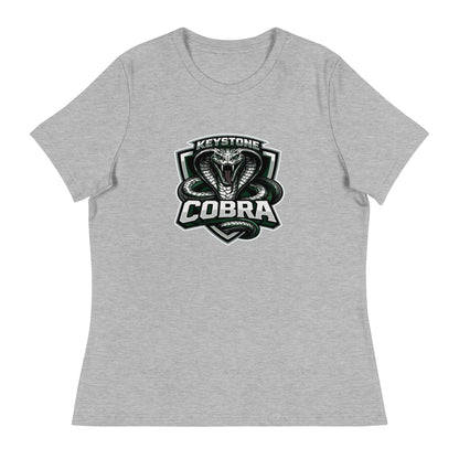 Performance | Women's Relaxed T Shirt | Keystone Cobras | Venom Guard Logo