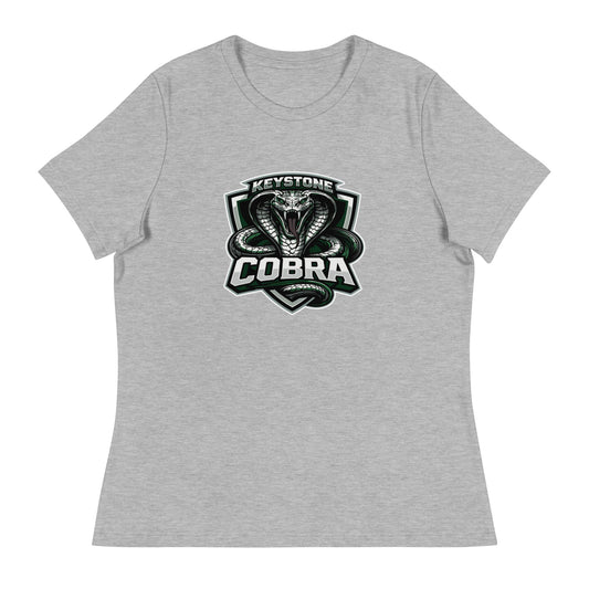 Performance | Women's Relaxed T Shirt | Keystone Cobras | Venom Guard Logo