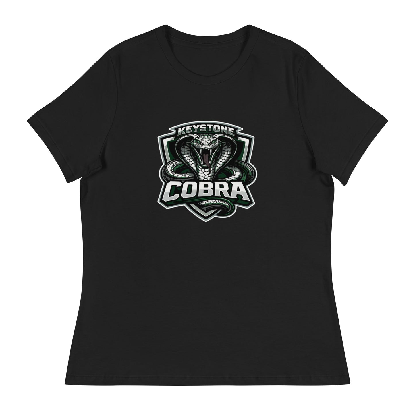 Performance | Women's Relaxed T Shirt | Keystone Cobras | Venom Guard Logo