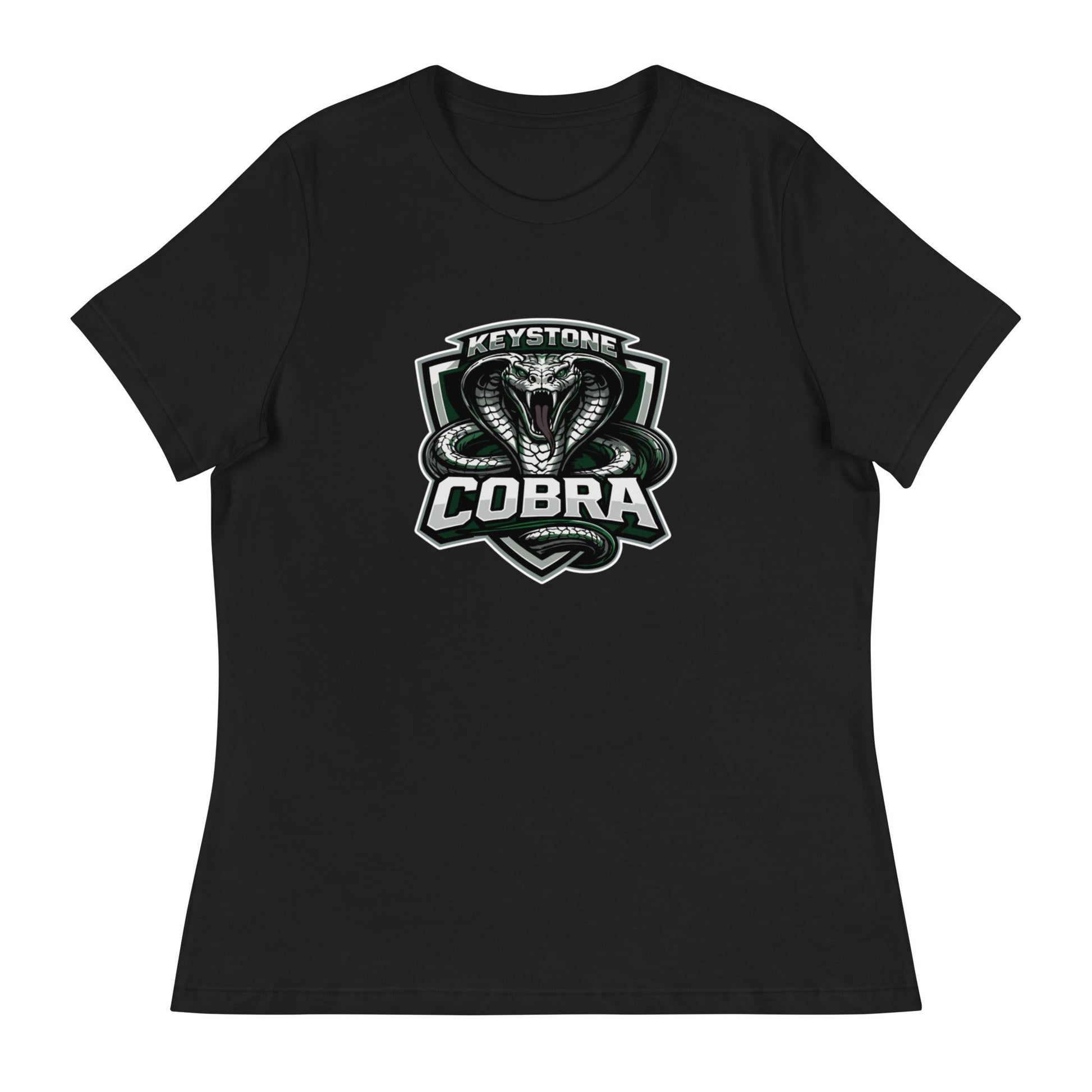 Performance | Women's Relaxed T Shirt | Keystone Cobras | Venom Guard Logo