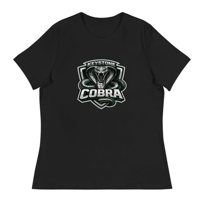Performance | Women's Relaxed T Shirt | Keystone Cobras | Venom Guard Logo