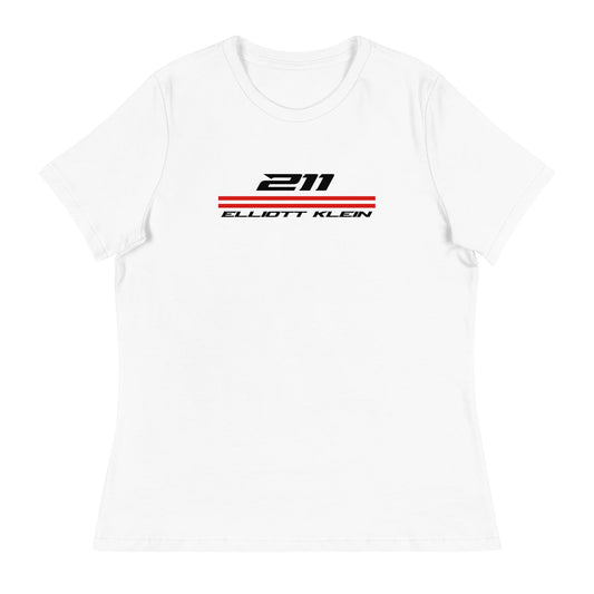 Performance | Women's Relaxed T Shirt | Klein Motorsports | 211 Bars Logo
